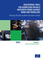 Educational Tools for Addressing Racially Motivated Crimes against Roma and Travellers - Resources for Police Academies and Police Schools 2025